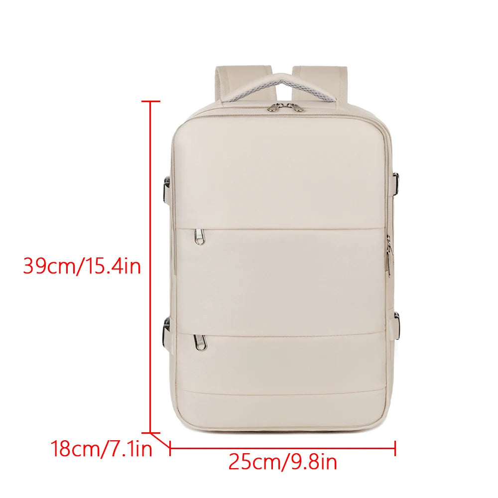 Sac à dos cabine 39×18×25 cm – Compatible Ryanair & EasyJet